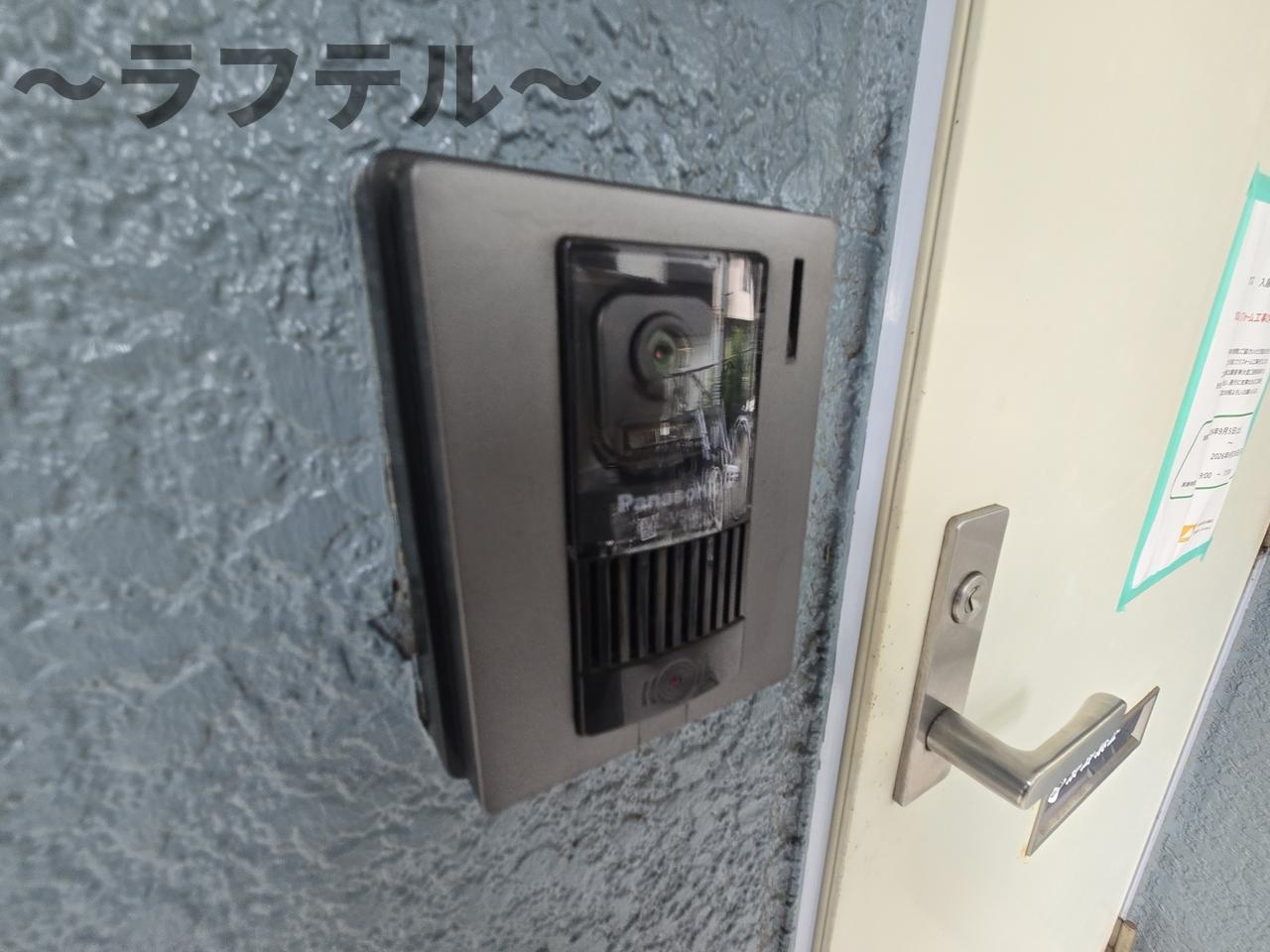 所沢市喜多町のアパートのセキュリティ
