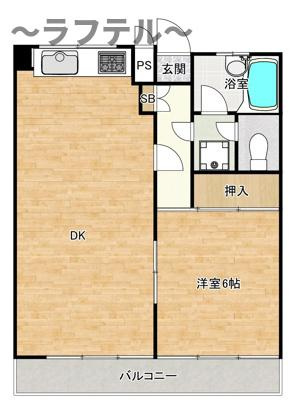 所沢市喜多町のアパートの間取り