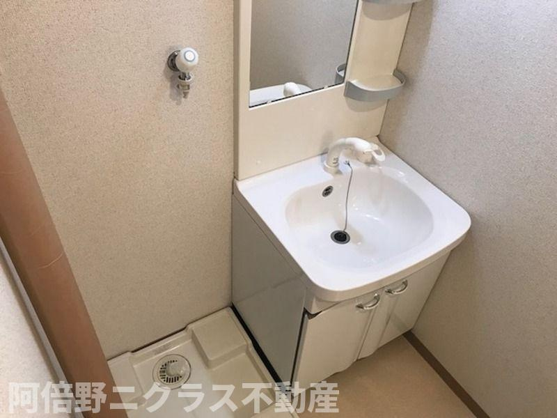 フジパレス谷町Ａ棟の洗面所