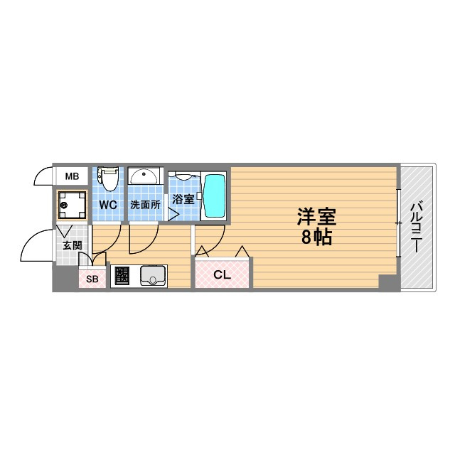 スプランディッド甲子園の間取り