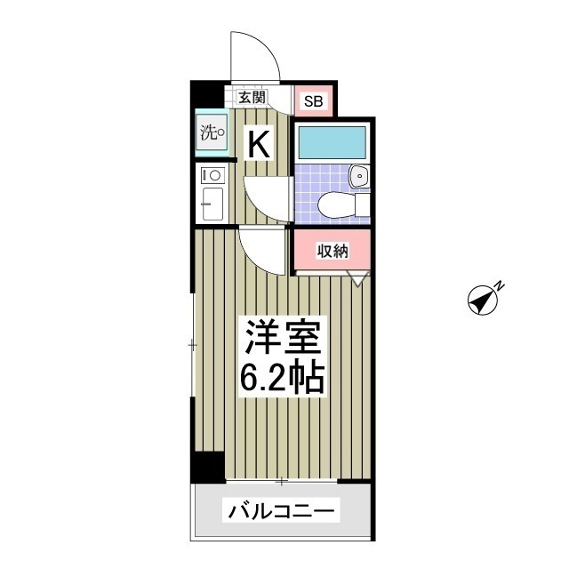 杉浦ハイツ狭山の間取り