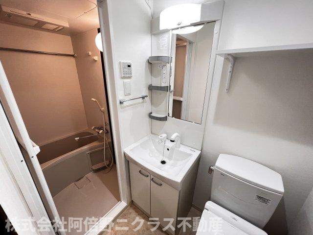 ラクラス阿倍野元町の独立洗面台