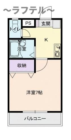 H-SQUARE喜多町の間取り