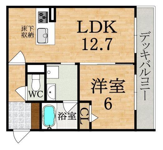 クオレールの間取り