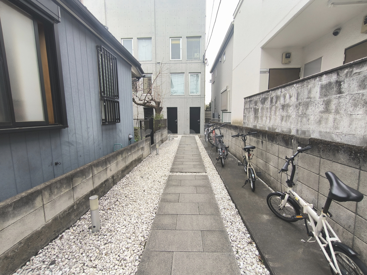 練馬区上石神井１丁目の賃貸マンションのエントランス