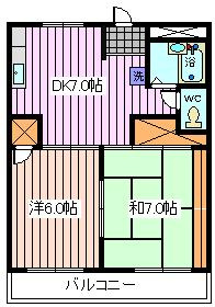 クイーンハイツの間取り