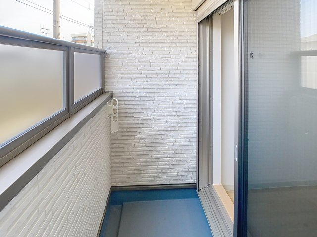 グランシエル王寺Ⅱのバルコニー