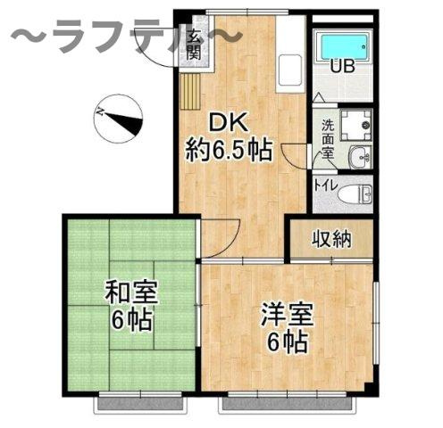 第２上窪ハウスの間取り