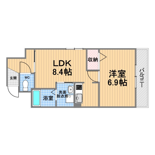 シャルマンの間取り