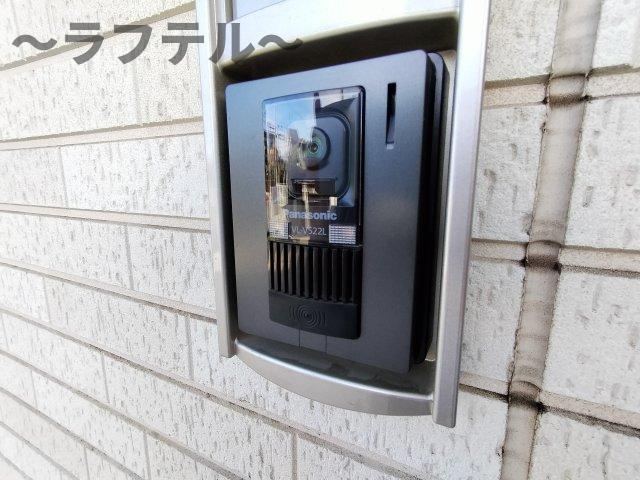 所沢市東狭山ケ丘１丁目のアパートのセキュリティ