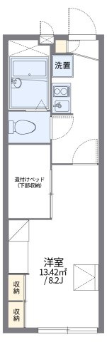 レオパレス州見台の間取り