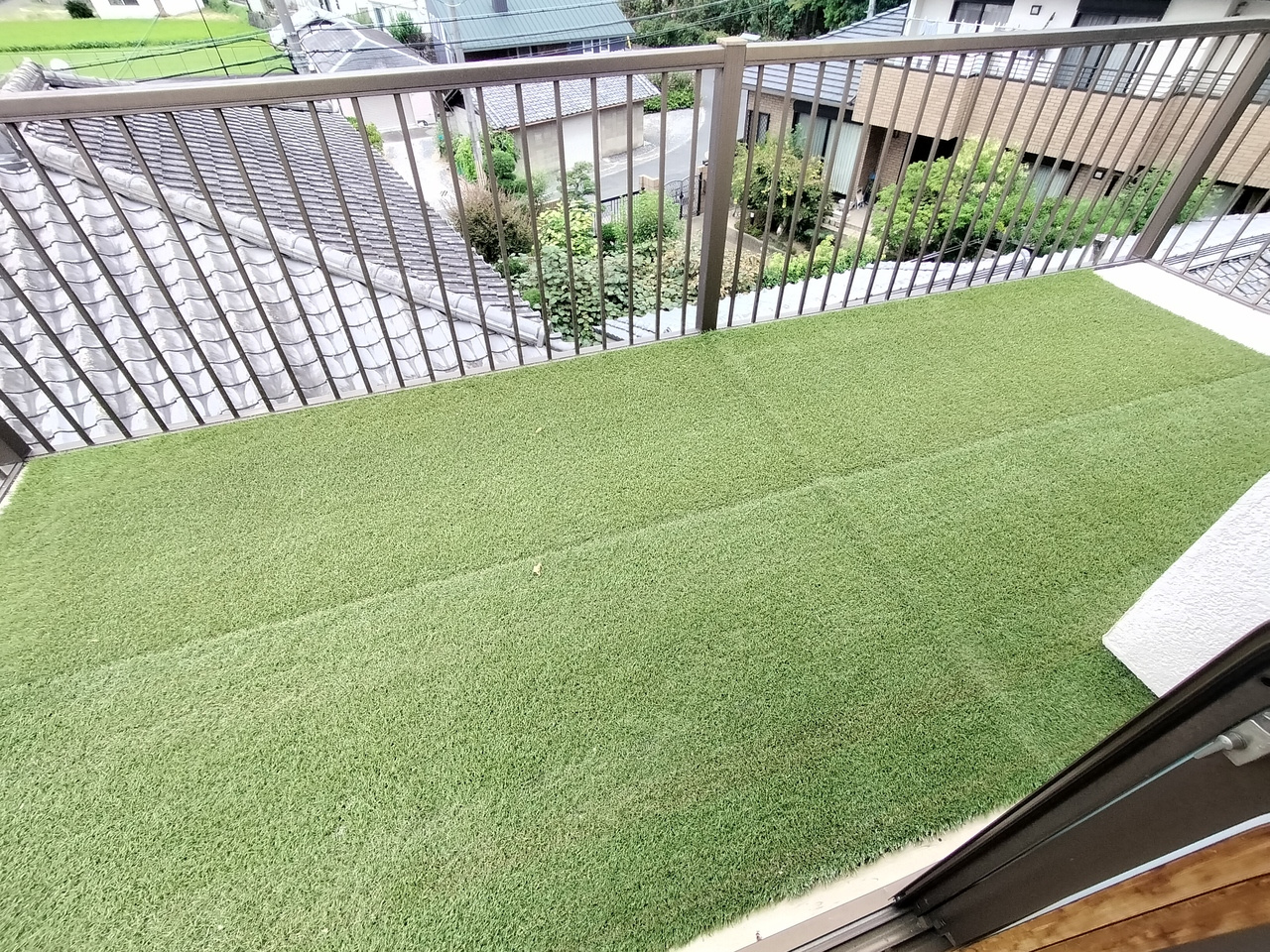 中山町一戸建の庭
