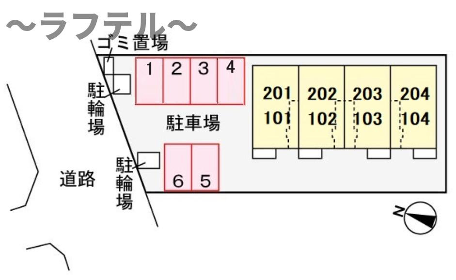 プランドールの区画図