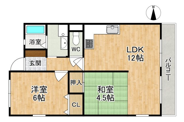 ＤＯＭＥマツイの間取り
