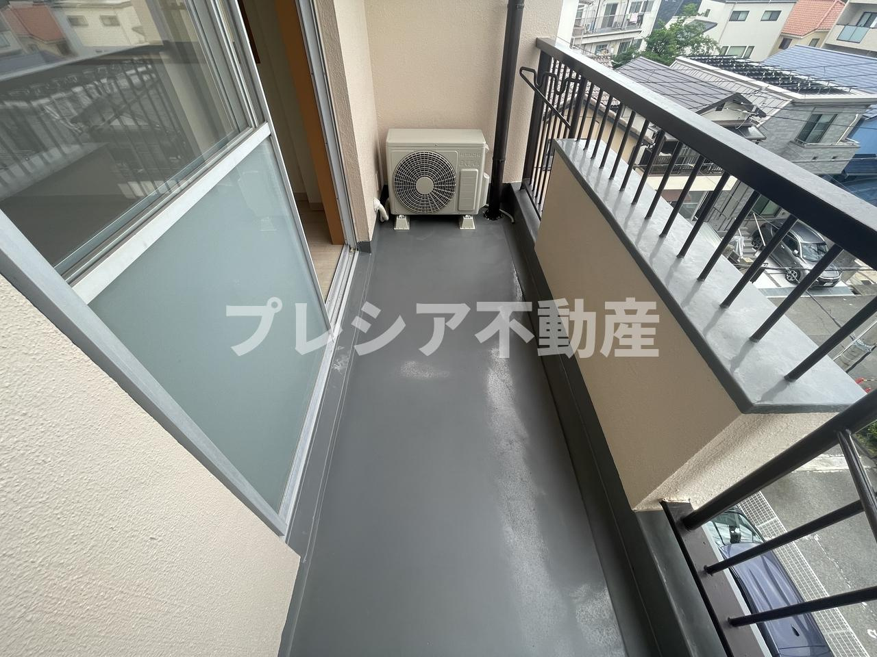 サンビルダー甲子園パークサイドのバルコニー