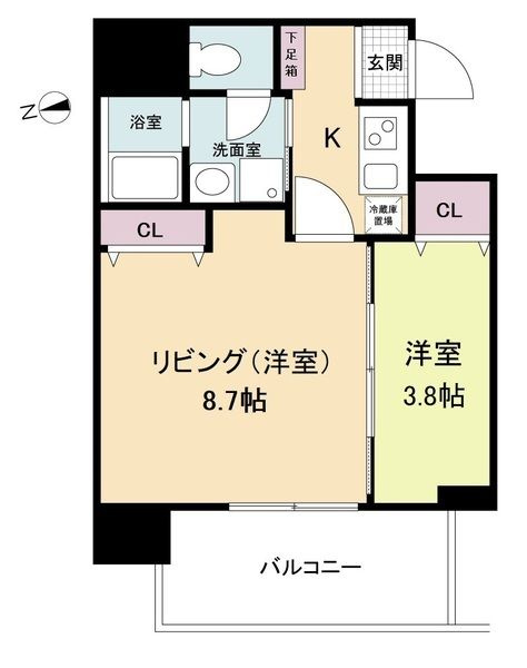 ヴィラ・セレーノ玉造本町 の間取り