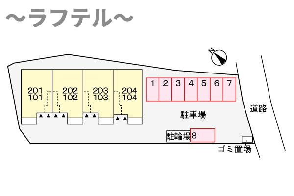 ワンオフティの区画図