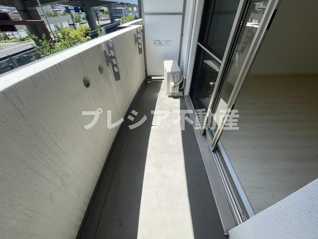 セレニテ甲子園Ⅱのバルコニー
