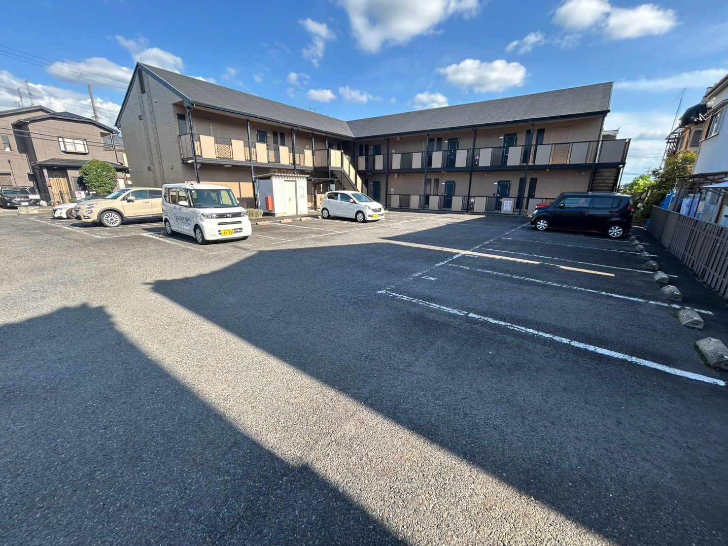 パセオ奈良の駐車場