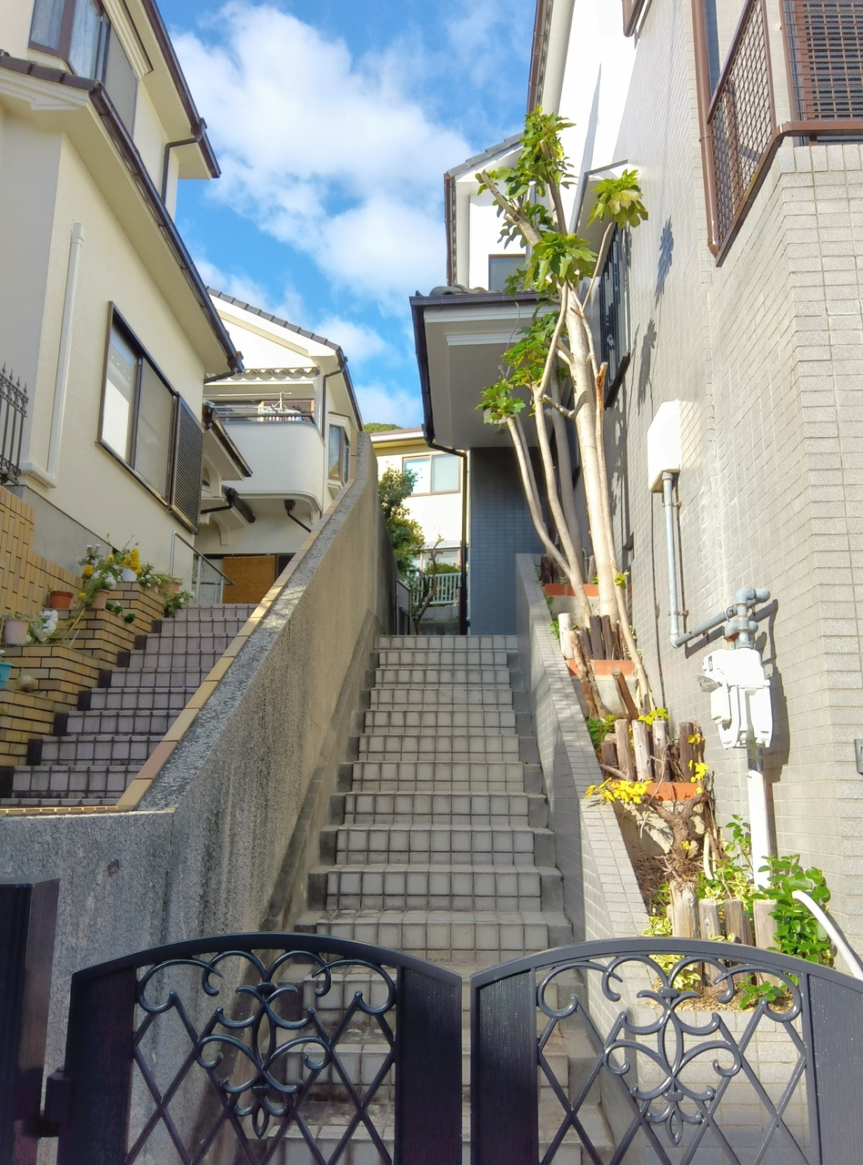 岡本七丁目戸建のエントランス