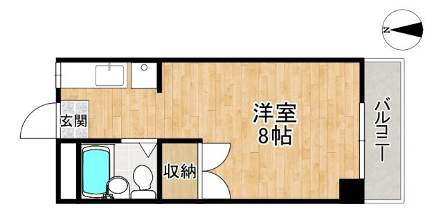 コーポ華の間取り