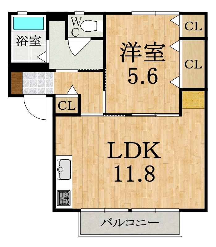 アルシオネの間取り