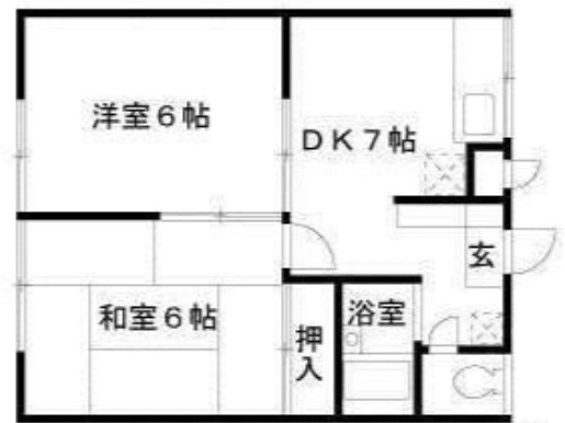 エステートピア上青木の間取り