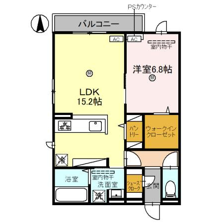 竹宏セレニティ晴明通の間取り