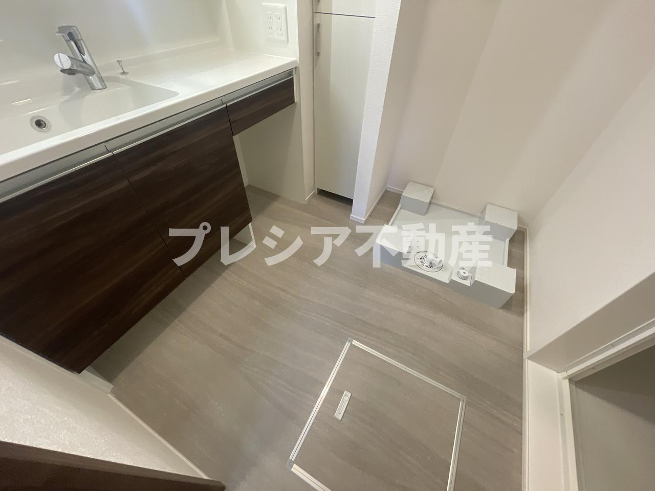 D-ROOM甲子園口の洗面所