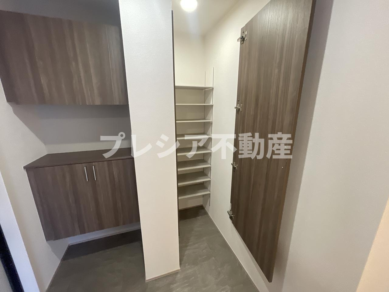 D-ROOM甲子園口の収納