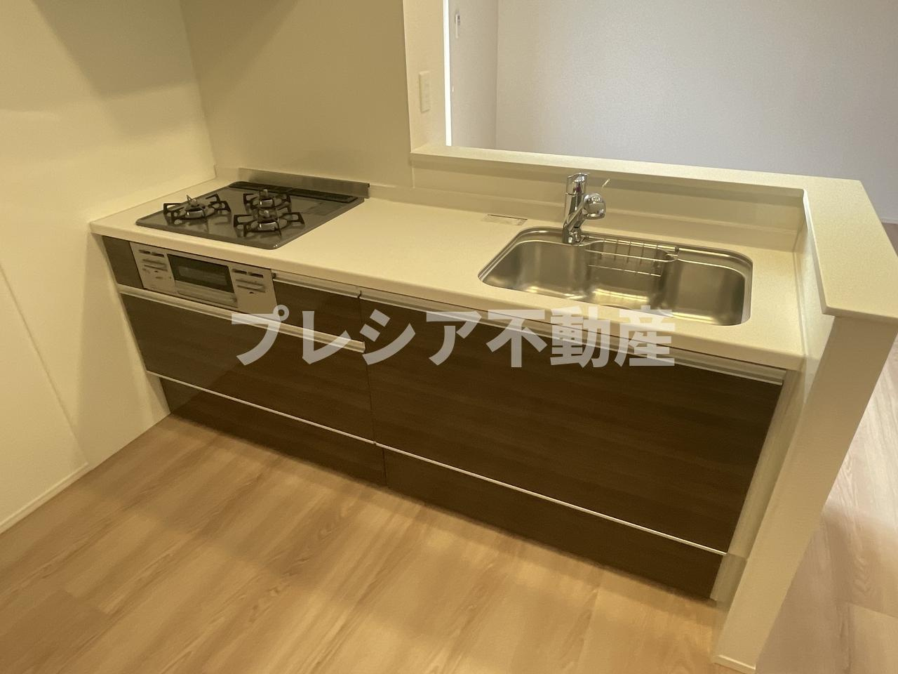 D-ROOM甲子園口のキッチン