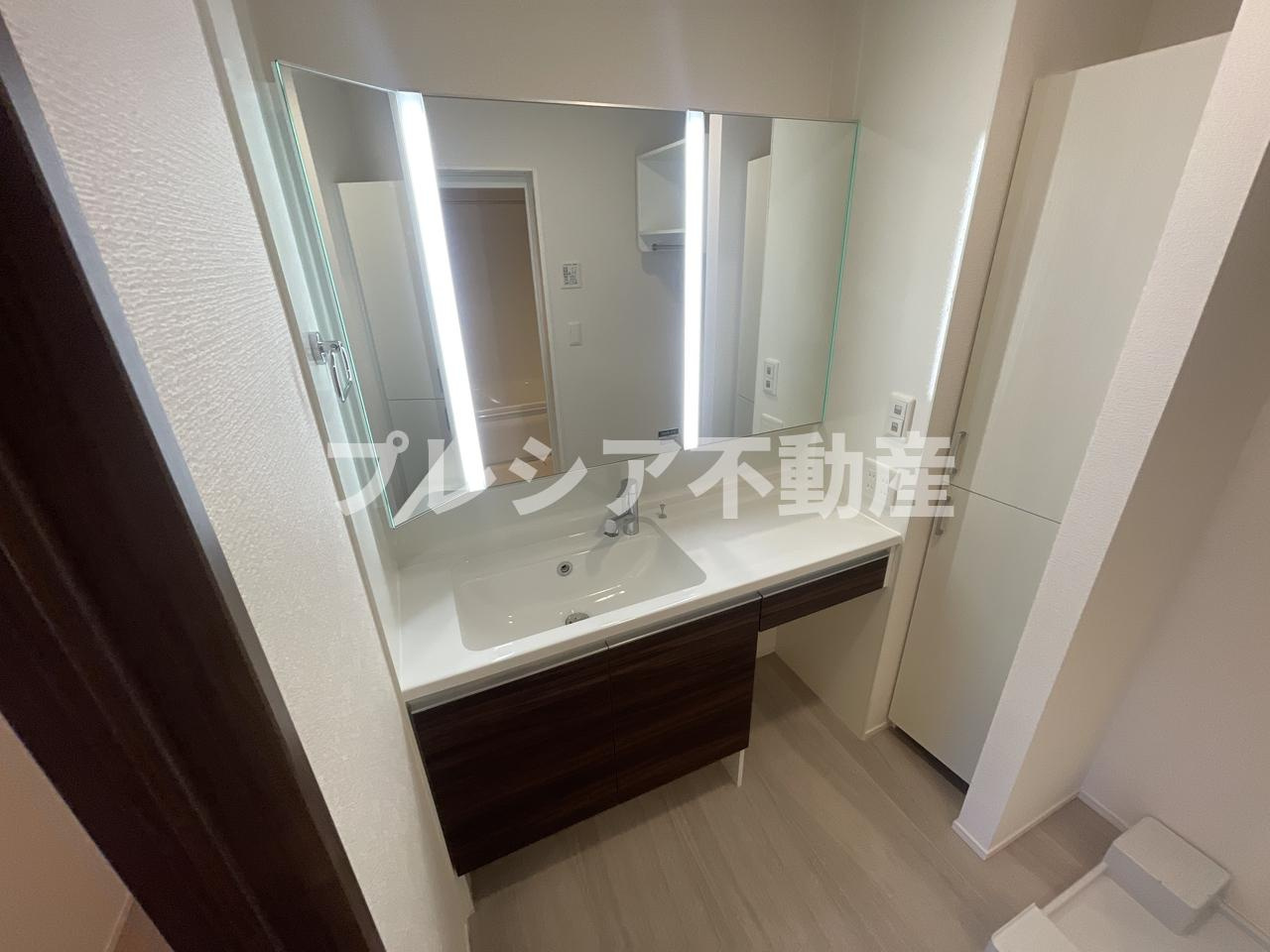D-ROOM甲子園口の洗面所