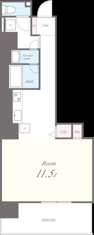 N Residence 新今宮の間取り