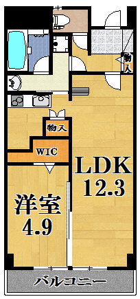 フェニックス明日香の間取り
