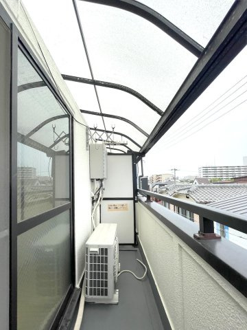 グレイスハイム大同のバルコニー|開放的で明るい空間を演出してくれるバルコニーです