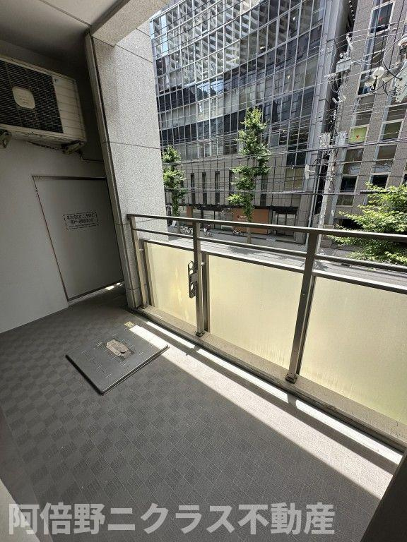 セイワパレス大手前西のバルコニー