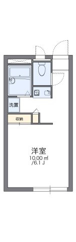 レオパレスアルファの間取り