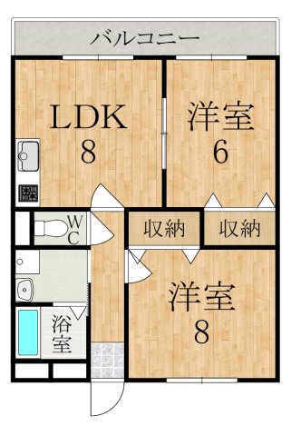 リヴィエールジオウの間取り