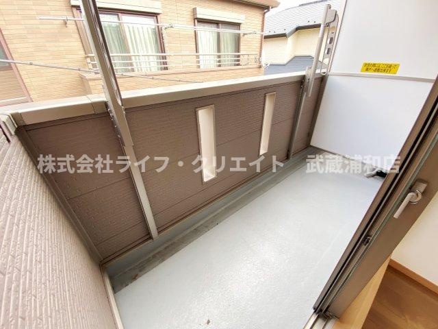 四谷3丁目テラスハウスのバルコニー