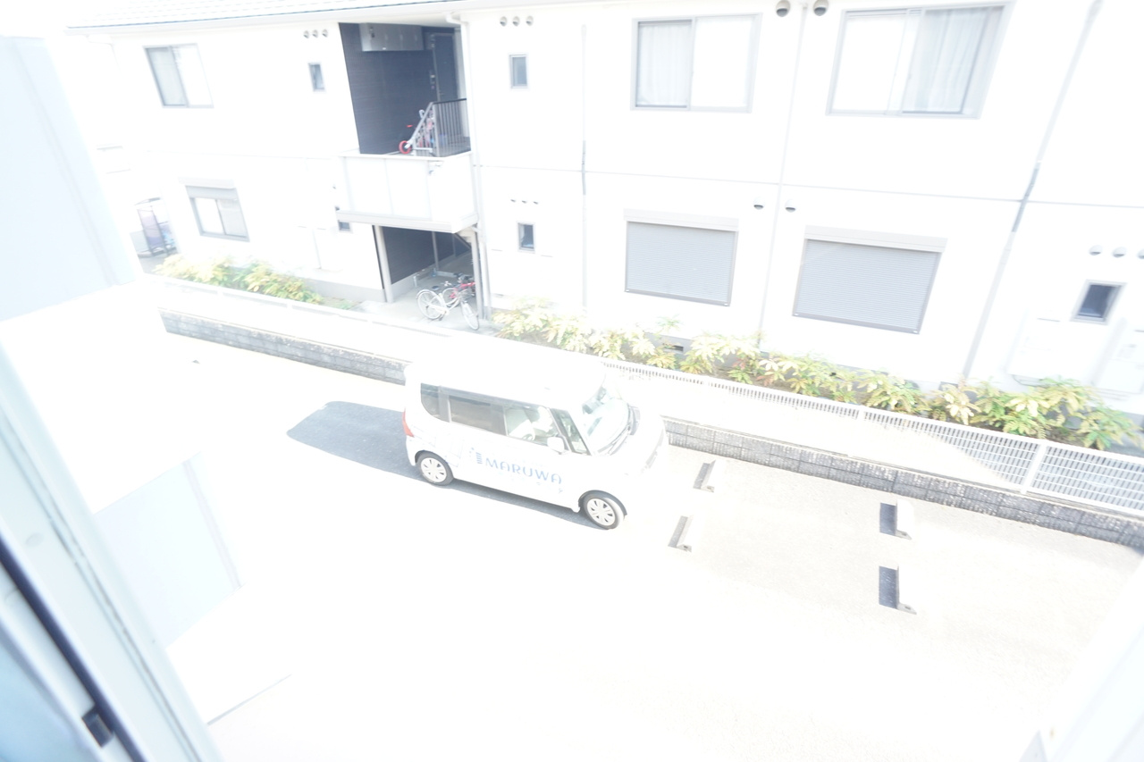 レオパレス裕（ユウ）のバルコニー