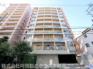 ノステルコート夕陽丘の外観