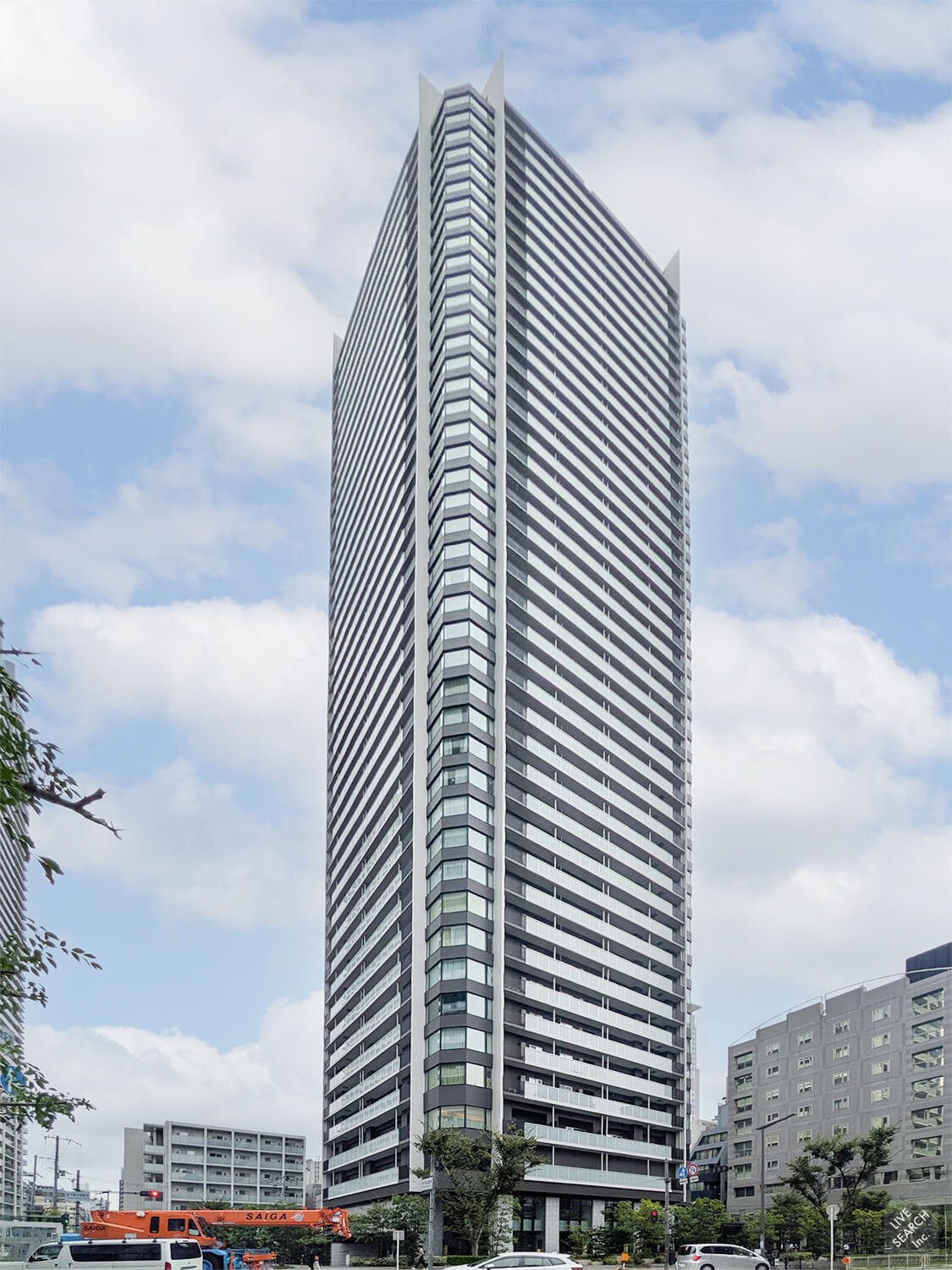 ザ・ファインタワー梅田豊崎の外観パース