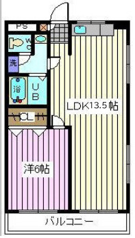 ファベール西浦和　1の間取り