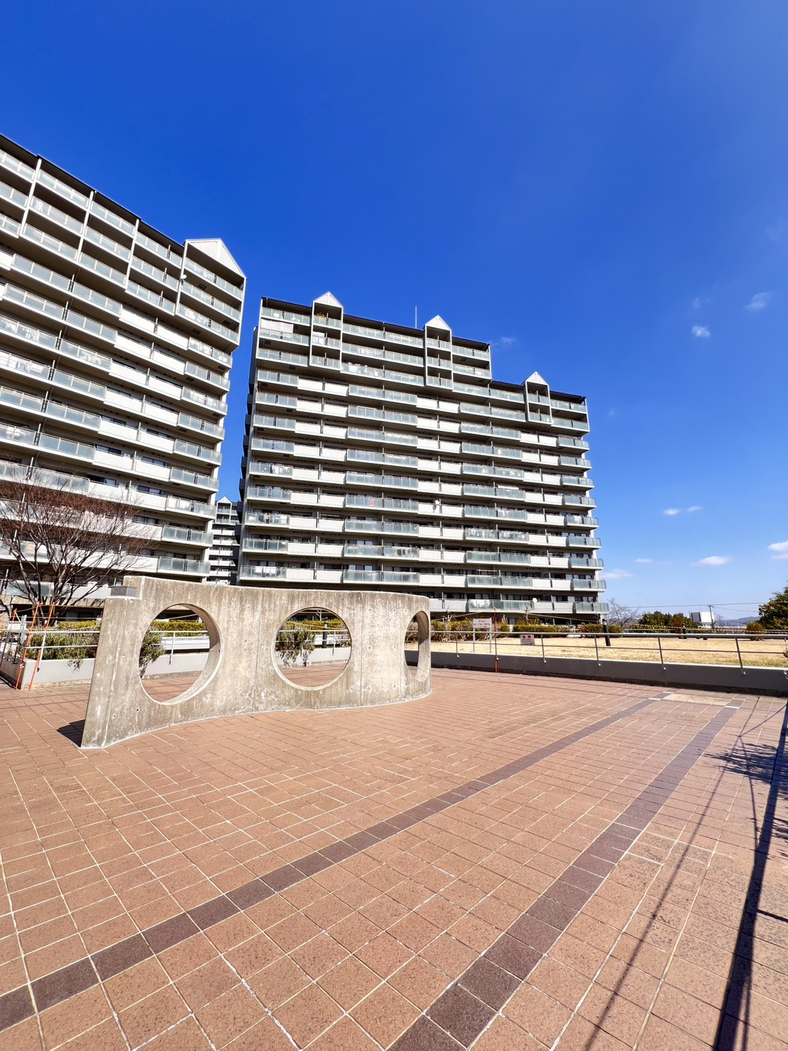 セントラルヒルズ　Ｋ棟の外観|きれいな外観です