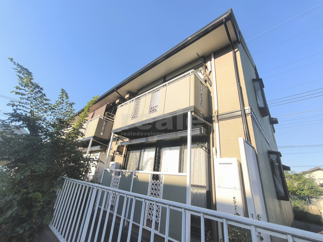 調布市深大寺東町２丁目のアパートの外観