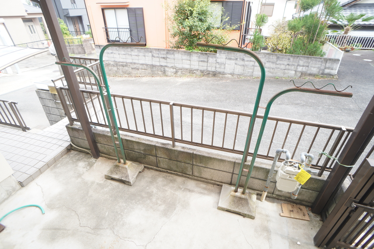 あやめ池北3丁目戸建のバルコニー