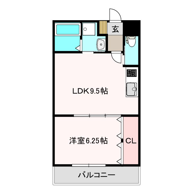 ラ・ハイール桃ヶ池公園の間取り