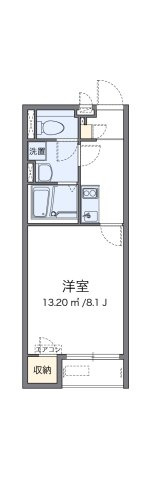 クレイノレインボー上竹Ⅱの間取り|代表的な間取のため実際の間取とは異なる場合があります