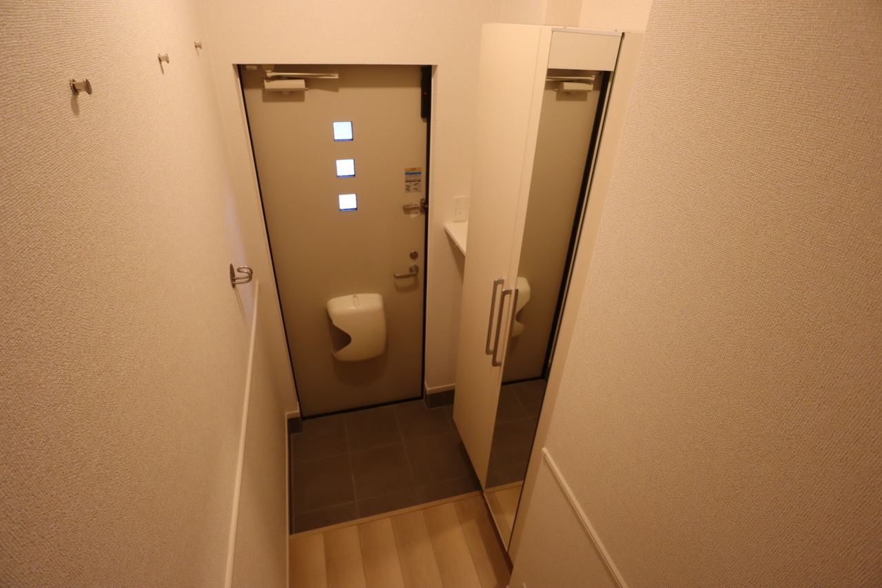 パルクレールの玄関