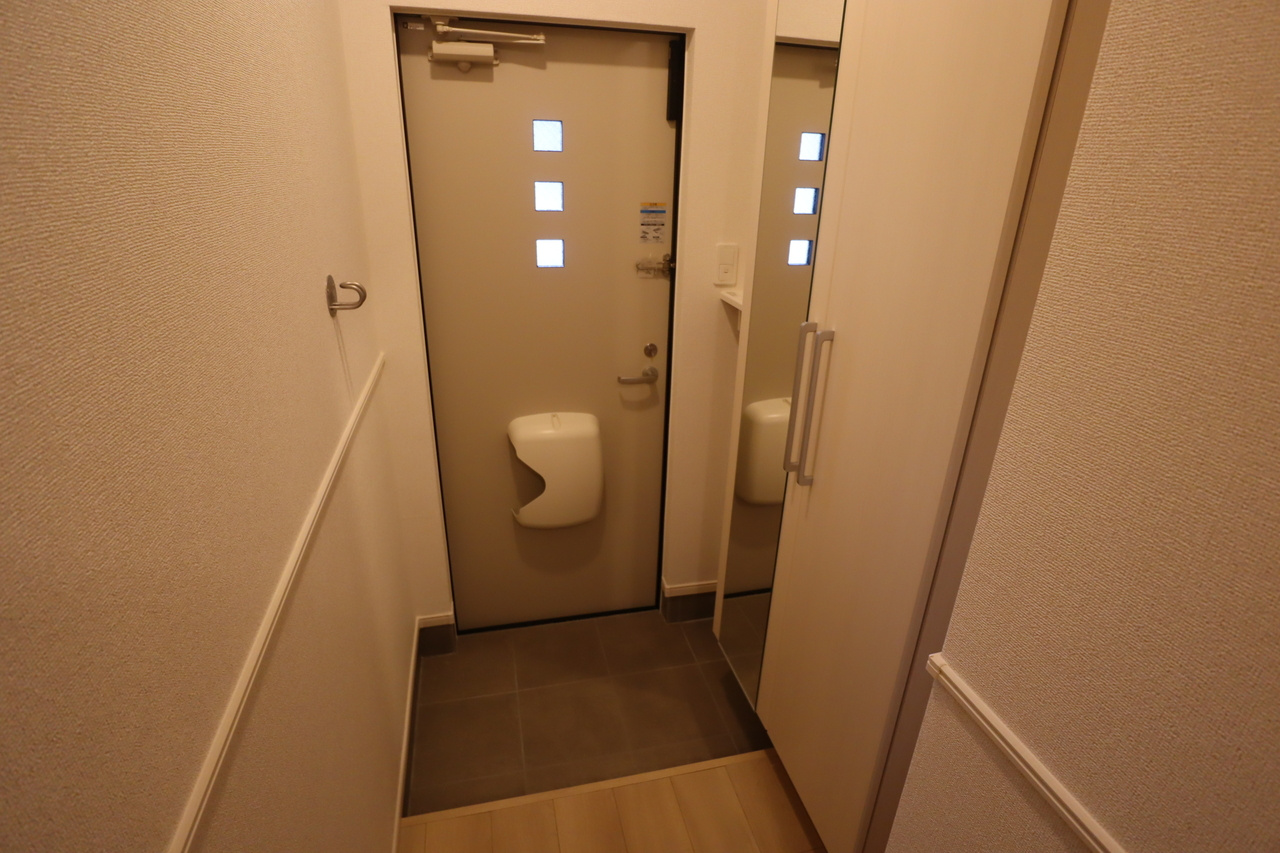 パルクレールの玄関